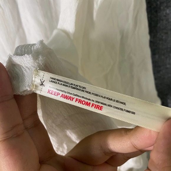 Free People White Lace Mini Dress - Picture 16 of 16